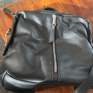 Black Leather Bag